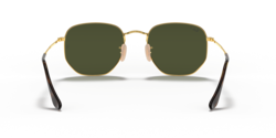 Ray-Ban Hexagonal Flat Sunglasses - RB3548N 001/58 51-21