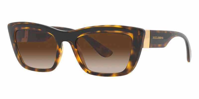 

Dolce & Gabbana Havana Cat-Eye Sunglasses-DG 6171 3306/13 54