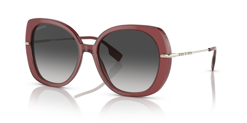 

Burberry Eugenie Gray Gradient Sunglasses-BE4374 Eugenie