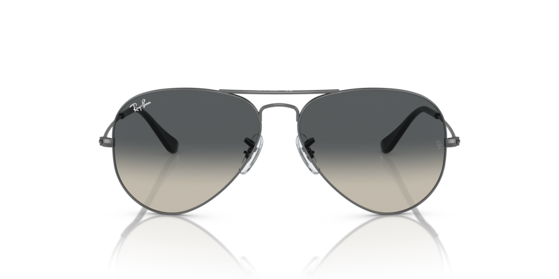 Ray-Ban Aviator Gunmetal Sunglasses-RB3025 004/71 58