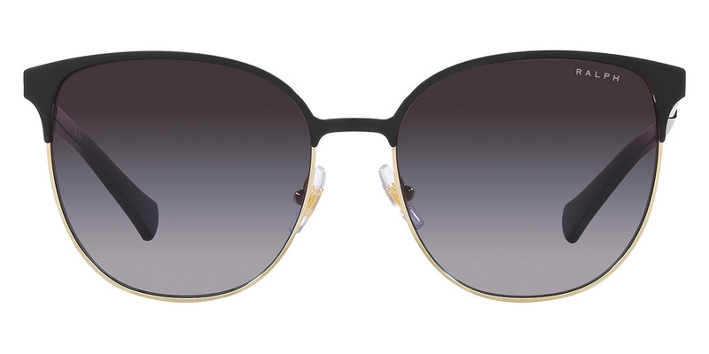 Ralph Shiny Pale Gold Round Sunglasses-RA4140 91168G 57