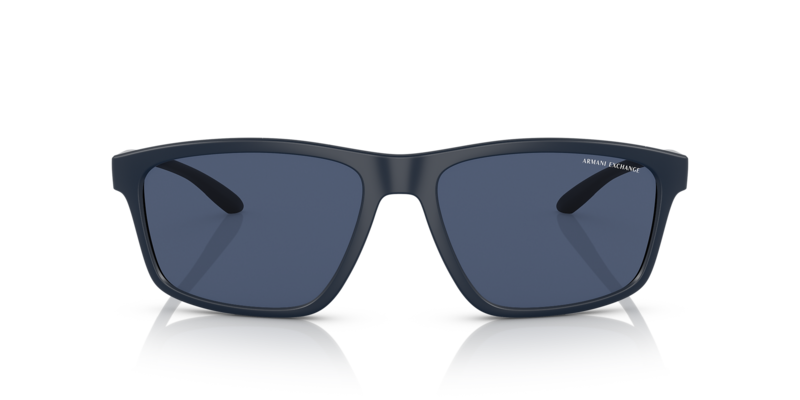 Armani Exchange Matte Blue Sunglasses-AX4122S 818180 59-17 140