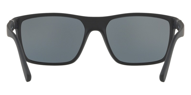 POLO Rectangle Matte Black Sunglasses-PH4133 528481 59