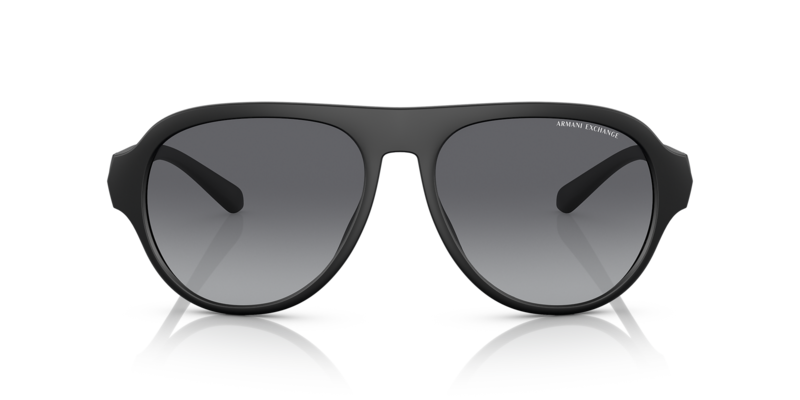 Armani Exchange Matte Black Sunglasses-AX4126SU 8078T3 58