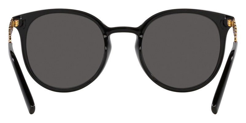 Dolce & Gabbana Black Wayfarer Sunglasses-DG 6189-U 501/87 52