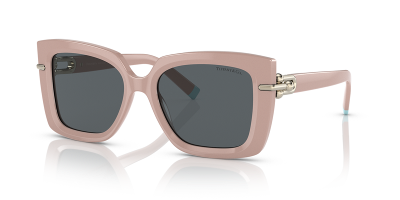Tiffany Antique Pink Butterfly Sunglasses TF4199 8231/3F 53