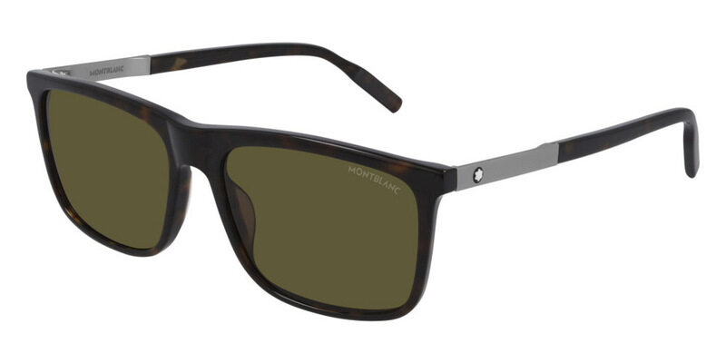 

Mont Blanc Rectangle MB0116S Men's Sunglasses