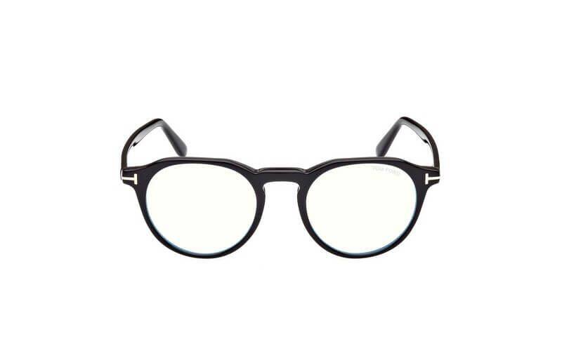 

Tomford Round Frame-TF5833-B 001 49 Blue Light Filtering Eyeglasses