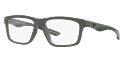 Emporio Armani Square Men's EA3220U 5060 Blue Light Filtering Eyeglasses