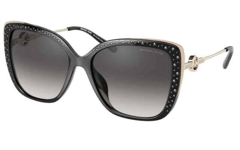 

MICHAEL KORS Micheal Kors East Hampton Black Sunglasses-MK 2161BU 31108G 56