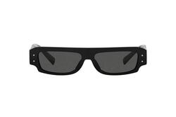 Dolce & Gabbana Black Square Sunglasses-DG 4458 501/87 55