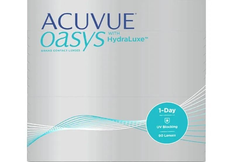 Pack Of 90 Oasys Daily Disposable Contact Lenses 2.75