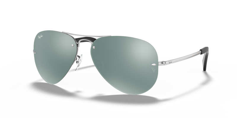 

Ray-Ban Aviator Sunglasses-RB3449 003/30 59-14 135 3N