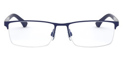Emporio Armani Blue Men's EA1041 3131 53 Blue Light Filtering Eyeglasses