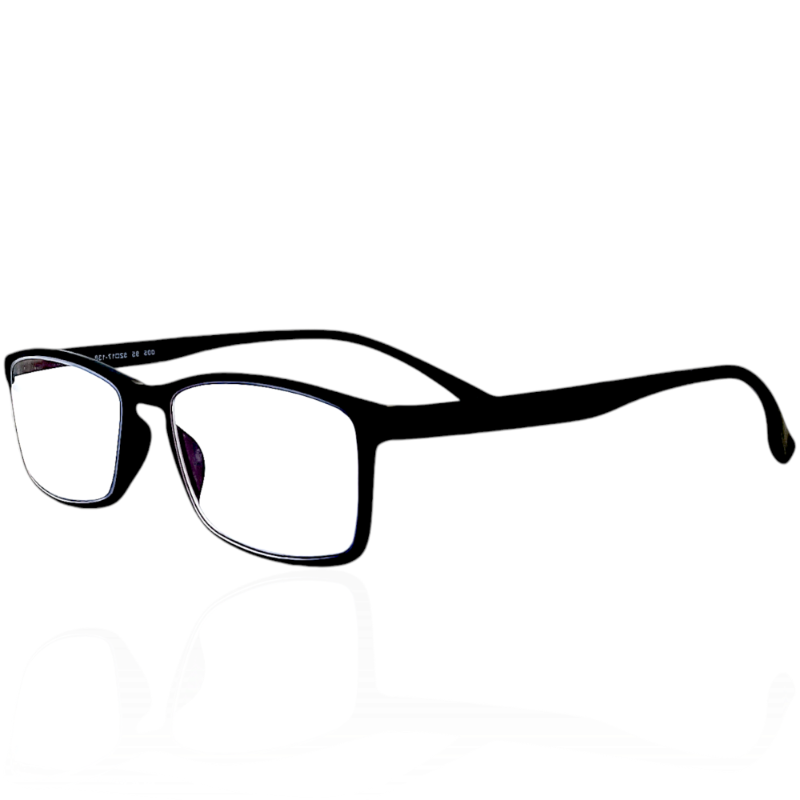 Desire Anti-Blue Light Reading Glasses - Matte Black ADD +1.25