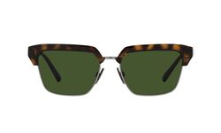 Dolce & Gabbana Havana Square Sunglasses-DG6185 502/71 55