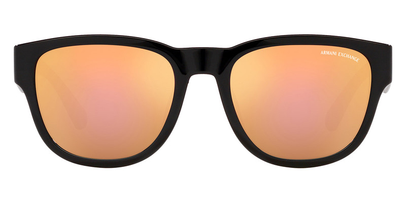 Armani Exchange Shiny Black Sunglasses-AX4115SU 81861T 54