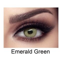 Bella Elite Monthly Contact Lenses-Emerald Green