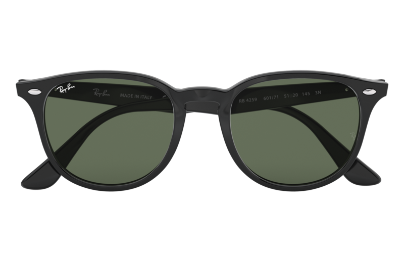 

Ray-Ban Black Medium Sunglasses-RB4259 601/71 51-20 145 3N