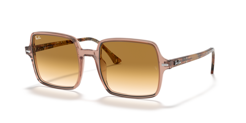 

Ray-Ban Square Transparent Sunglasses-RB1973 128151 53-20 140 2N