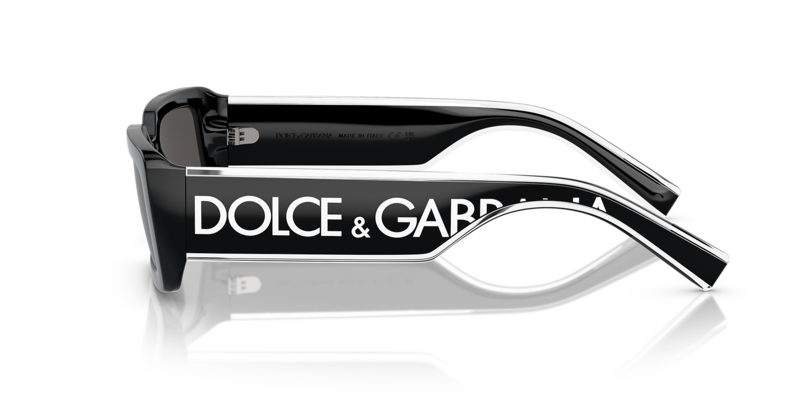Dolce & Gabbana Black Rectangle Sunglasses -DG 6187 501/87 53