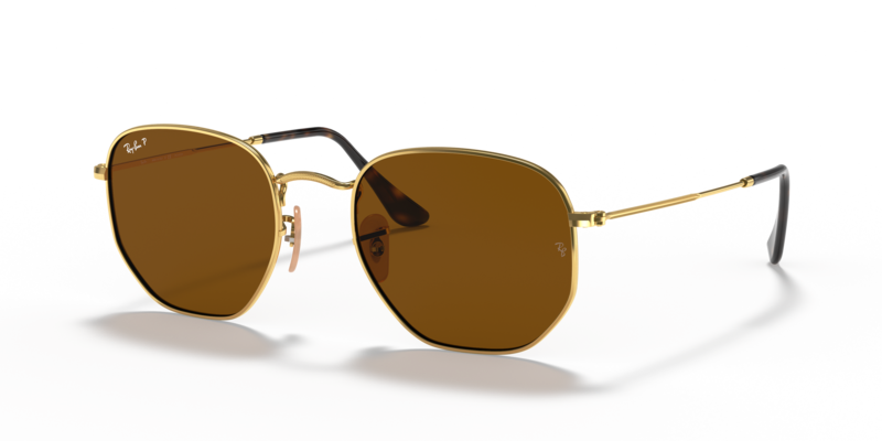 

Ray-Ban Hexagonal Flat Lenses Sunglasses-RB3548N 001/57 54