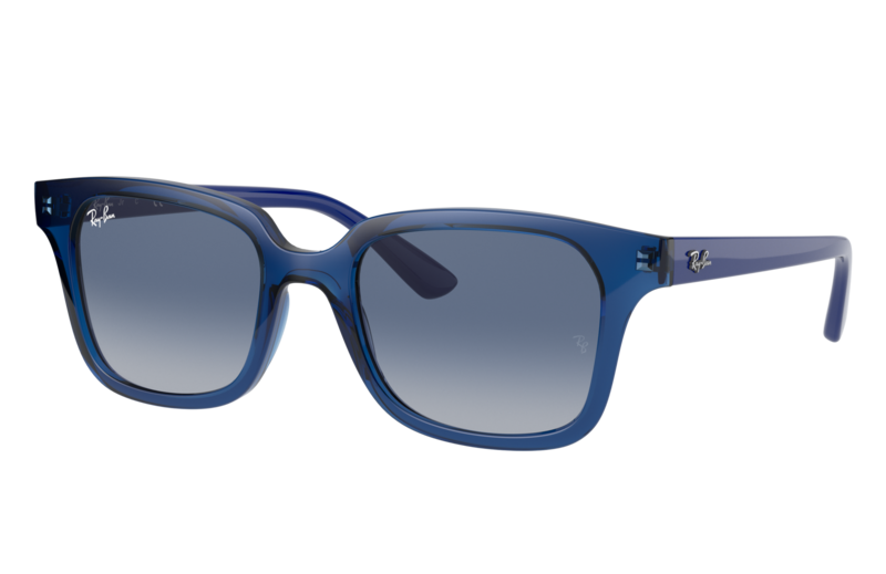 

Ray-Ban Junior Transparent Blue Sunglasses-RJ 9071S 70624L 48