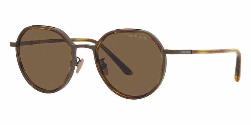 

Giorgio Armani Brushed Bronze Sunglasses-AR 6144 3260/73 49
