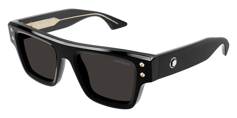 Mont Blanc Black Sunglasses-MB0253S 001 52