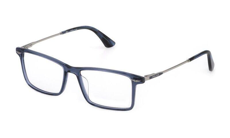 

Police Rectangle Frame-VPLD92 0NV7 56 Blue Light Filtering Eyeglasses