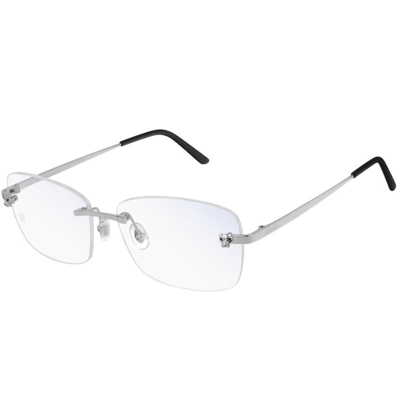 Cartier Silver Rimless Eyewear-CT0148O 002 56