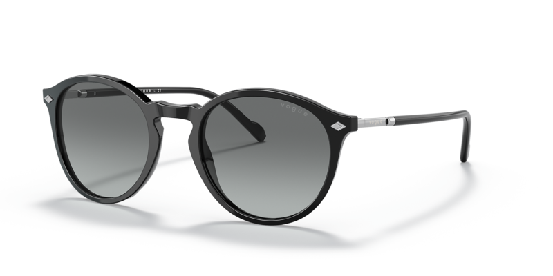 Vogue Black Sunglasses-VO5432S W4411 51