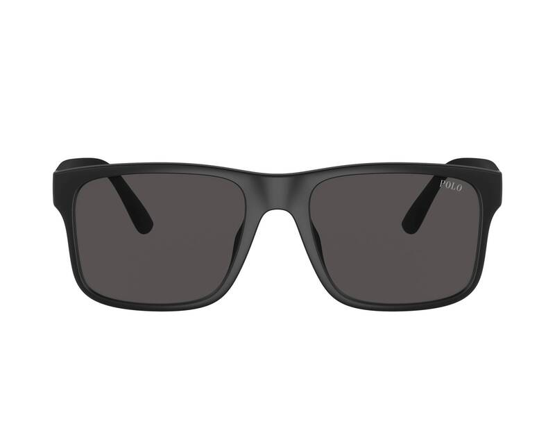 POLO Rectangle Black Sunglass PH4195U 5001/87 57