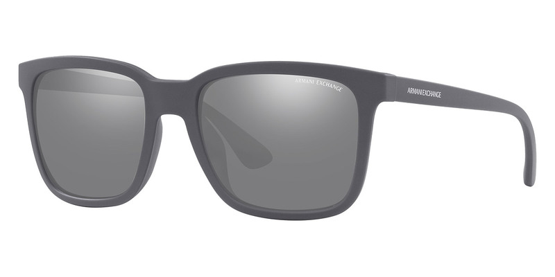 Armani Exchange Matte Grey Sunglasses-AX4112SU 8294Z3 55