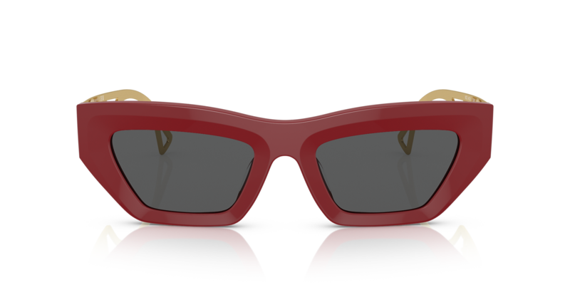 VERSACE IRREGULAR RED SUNGLASS VE4432U 538887 53