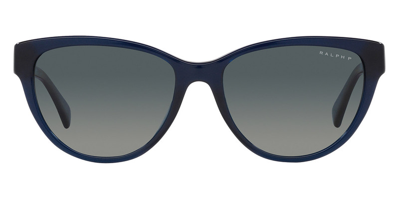 Ralph Shiny Opal Blue Oval Sunglasses-RA5299U 60594U 56