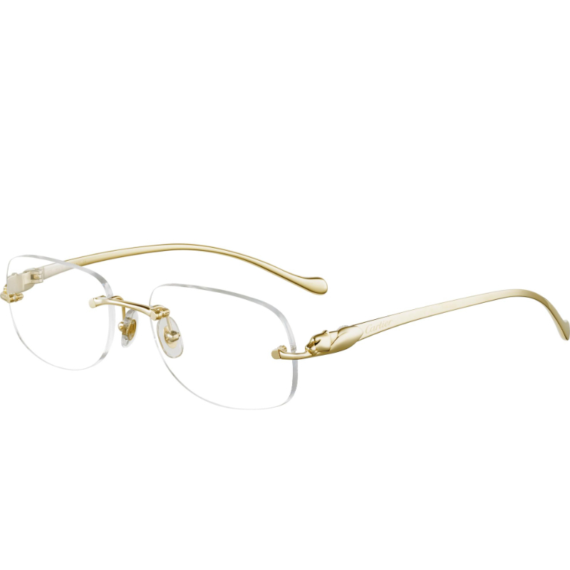 

Cartier Gold Rimless Eyewear-CT0058O 002 52