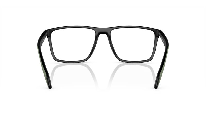 Emporio Armani Black Men's EA3230 5001 53 Blue Light Filtering Eyeglasses