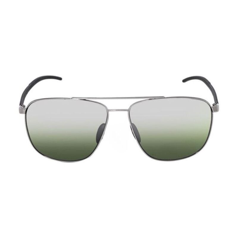 Porcshe Design Silver Pilot Sunglasses P8909 D 60