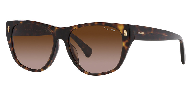 Ralph Dark Havana Irregular Sunglasses-RA5303U 500313 55