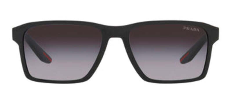 

PRADA LINEA ROSSA PRADA Square Black Sunglass SPS 05Y 1AB-09U 58