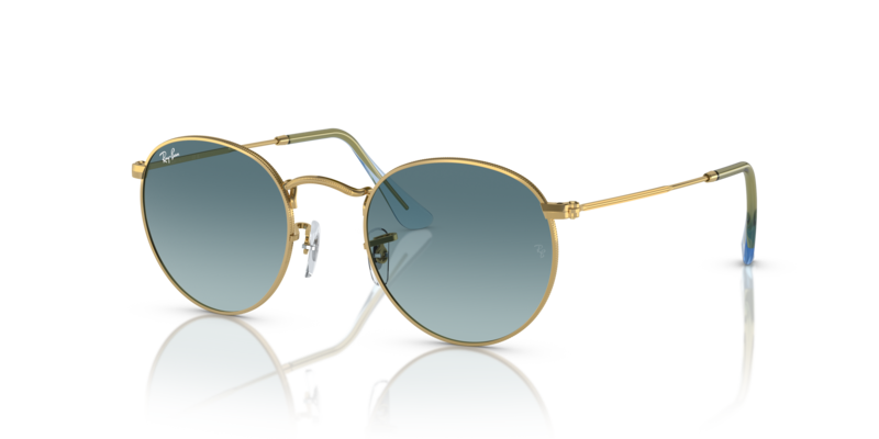 Ray-Ban Round Metal Sunglasses-RB3447 001/3M 53