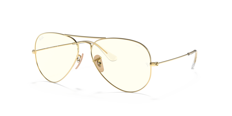 

Ray-Ban Aviator Clear Evolve Sunglasses-RB3025 001/5F 58