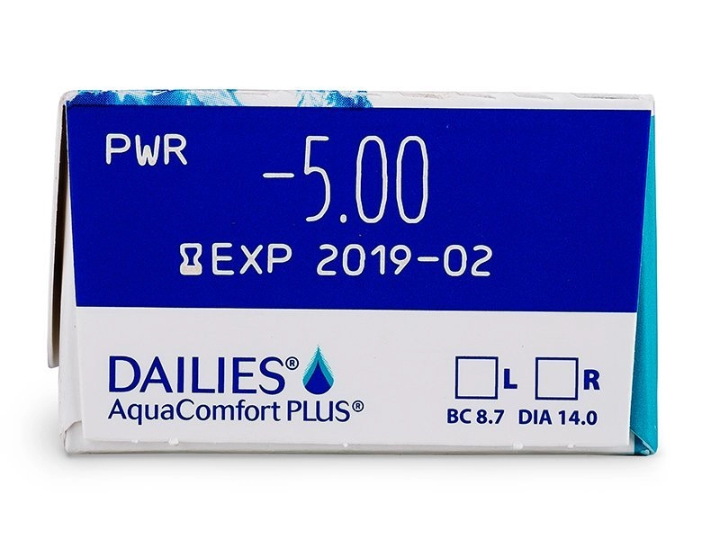 Dailies AquaComfort Plus 30 lenses -8.5