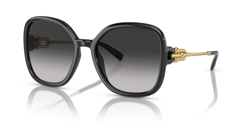 

Tiffany Square Black Sunglasses TF4202U 8001/3C 57