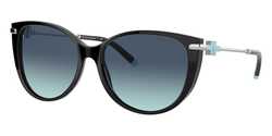 Tiffany Cat Eye Black Sunglasses-TF 4178 8001/9S 57
