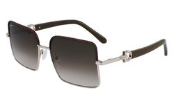 Salvatore Ferrangamo Square Sunglasses-SF302SL 704 60