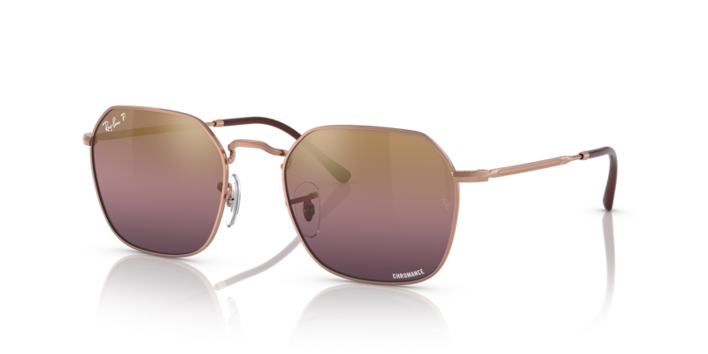 

RAY-BAN JIM ROSE GOLD SUNGLASSES-RB3694 9202G9 55-20 140 3P