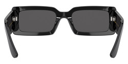 Dolce & GabbanaBlack Rectangle Sunglasses-DG 4447-B 3355/87 53