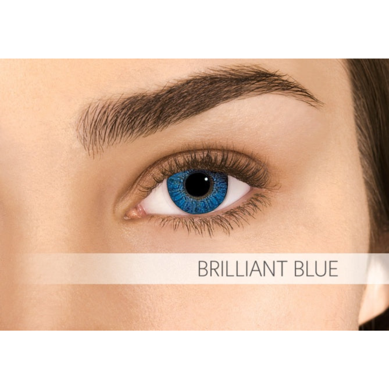 Air Optix Brilliant Blue Contact Lenses Plano
